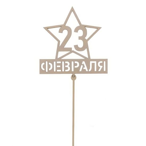 Топпер «С 23 февраля»